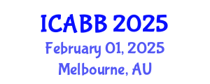 International Conference on Applied Biology and Biotechnology (ICABB) February 01, 2025 - Melbourne, Australia
