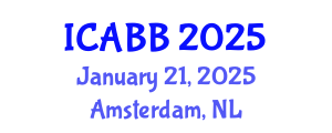 International Conference on Applied Biology and Biotechnology (ICABB) January 21, 2025 - Amsterdam, Netherlands