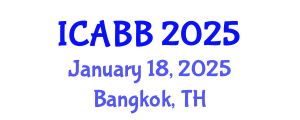 International Conference on Applied Biology and Biotechnology (ICABB) January 18, 2025 - Bangkok, Thailand