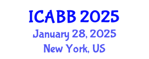 International Conference on Applied Biology and Biotechnology (ICABB) January 28, 2025 - New York, United States