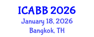 International Conference on Applied Biology and Biotechnology (ICABB) January 18, 2026 - Bangkok, Thailand