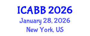 International Conference on Applied Biology and Biotechnology (ICABB) January 28, 2026 - New York, United States