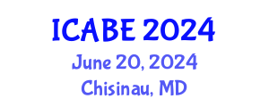 International Conference on Applied Biology and Ecology (ICABE) June 20, 2024 - Chisinau, Republic of Moldova