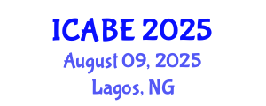 International Conference on Applied Biology and Ecology (ICABE) August 09, 2025 - Lagos, Nigeria