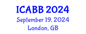 International Conference on Applied Biomaterials and Biomechanics (ICABB) September 19, 2024 - London, United Kingdom