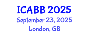 International Conference on Applied Biomaterials and Biomechanics (ICABB) September 23, 2025 - London, United Kingdom