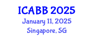 International Conference on Applied Bioscience and Biotechnology (ICABB) January 11, 2025 - Singapore, Singapore