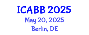 International Conference on Applied Bioscience and Biotechnology (ICABB) May 20, 2025 - Berlin, Germany