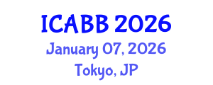 International Conference on Applied Bioscience and Biotechnology (ICABB) January 07, 2026 - Tokyo, Japan