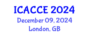 International Conference on Applied Chemistry and Chemical Engineering (ICACCE) December 09, 2024 - London, United Kingdom