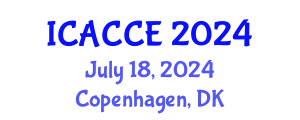 International Conference on Applied Chemistry and Chemical Engineering (ICACCE) July 18, 2024 - Copenhagen, Denmark