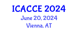 International Conference on Applied Chemistry and Chemical Engineering (ICACCE) June 20, 2024 - Vienna, Austria