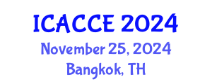 International Conference on Applied Chemistry and Chemical Engineering (ICACCE) November 25, 2024 - Bangkok, Thailand