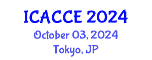 International Conference on Applied Chemistry and Chemical Engineering (ICACCE) October 03, 2024 - Tokyo, Japan