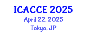 International Conference on Applied Chemistry and Chemical Engineering (ICACCE) April 22, 2025 - Tokyo, Japan