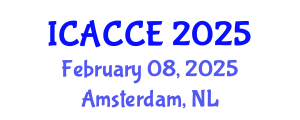 International Conference on Applied Chemistry and Chemical Engineering (ICACCE) February 08, 2025 - Amsterdam, Netherlands