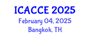 International Conference on Applied Chemistry and Chemical Engineering (ICACCE) February 04, 2025 - Bangkok, Thailand