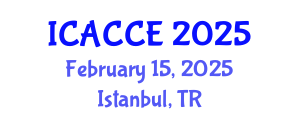 International Conference on Applied Chemistry and Chemical Engineering (ICACCE) February 15, 2025 - Istanbul, Turkey