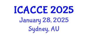 International Conference on Applied Chemistry and Chemical Engineering (ICACCE) January 28, 2025 - Sydney, Australia