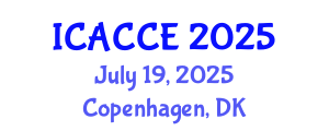 International Conference on Applied Chemistry and Chemical Engineering (ICACCE) July 19, 2025 - Copenhagen, Denmark
