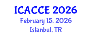 International Conference on Applied Chemistry and Chemical Engineering (ICACCE) February 15, 2026 - Istanbul, Turkey