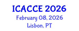 International Conference on Applied Chemistry and Chemical Engineering (ICACCE) February 08, 2026 - Lisbon, Portugal
