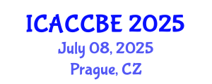 International Conference on Applied Chemistry, Chemical and Biomolecular Engineering (ICACCBE) July 08, 2025 - Prague, Czechia
