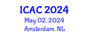 International Conference on Applied Chemistry (ICAC) May 02, 2024 - Amsterdam, Netherlands