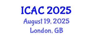 International Conference on Applied Chemistry (ICAC) August 19, 2025 - London, United Kingdom
