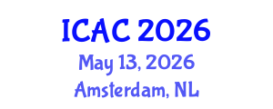 International Conference on Applied Chemistry (ICAC) May 13, 2026 - Amsterdam, Netherlands