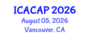 International Conference on Applied Climatology and Air Pollution (ICACAP) August 05, 2026 - Vancouver, Canada