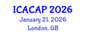 International Conference on Applied Climatology and Air Pollution (ICACAP) January 21, 2026 - London, United Kingdom