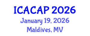 International Conference on Applied Climatology and Air Pollution (ICACAP) January 19, 2026 - Maldives, Maldives International Conference on Applied Climatology and Air Pollution (ICACAP) January 19, 2026 - Maldives, Maldives