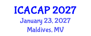 International Conference on Applied Climatology and Air Pollution (ICACAP) January 23, 2027 - Maldives, Maldives