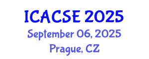 International Conference on Applied Computer Science and Engineering (ICACSE) September 06, 2025 - Prague, Czechia