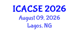 International Conference on Applied Computer Science and Engineering (ICACSE) August 09, 2026 - Lagos, Nigeria