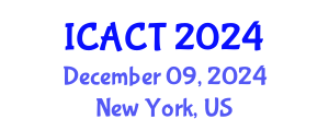 International Conference on Applied Computer Technologies (ICACT) December 09, 2024 - New York, United States