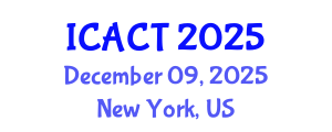International Conference on Applied Computer Technologies (ICACT) December 09, 2025 - New York, United States