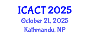 International Conference on Applied Computer Technologies (ICACT) October 21, 2025 - Kathmandu, Nepal