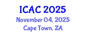 International Conference on Applied Computing (ICAC) November 04, 2025 - Cape Town, South Africa