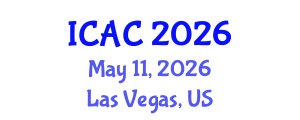 International Conference on Applied Computing (ICAC) May 11, 2026 - Las Vegas, United States International Conference on Applied Computing (ICAC) May 11, 2026 - Las Vegas, United States