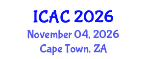 International Conference on Applied Computing (ICAC) November 04, 2026 - Cape Town, South Africa