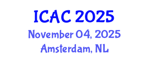 International Conference on Applied Cryptography (ICAC) November 04, 2025 - Amsterdam, Netherlands