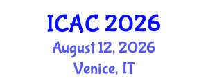 International Conference on Applied Cryptography (ICAC) August 12, 2026 - Venice, Italy