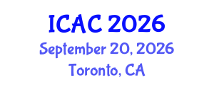 International Conference on Applied Cryptography (ICAC) September 20, 2026 - Toronto, Canada