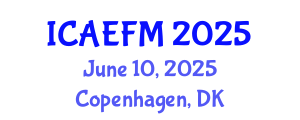 International Conference on Applied Economics and Financial Management (ICAEFM) June 10, 2025 - Copenhagen, Denmark