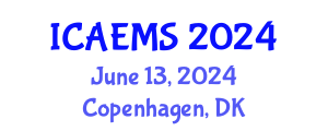 International Conference on Applied Economics and Management Sciences (ICAEMS) June 13, 2024 - Copenhagen, Denmark