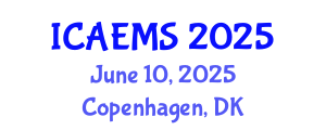International Conference on Applied Economics and Management Sciences (ICAEMS) June 10, 2025 - Copenhagen, Denmark