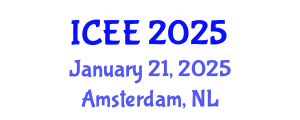 International Conference on Applied Electrical Engineering (ICEE) January 21, 2025 - Amsterdam, Netherlands