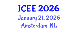 International Conference on Applied Electrical Engineering (ICEE) January 21, 2026 - Amsterdam, Netherlands